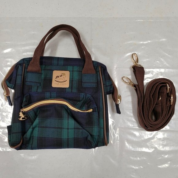 Waterproof Convertible Handbag Backpack Crossbody Multifunctional Triple Use - Picture 12 of 17